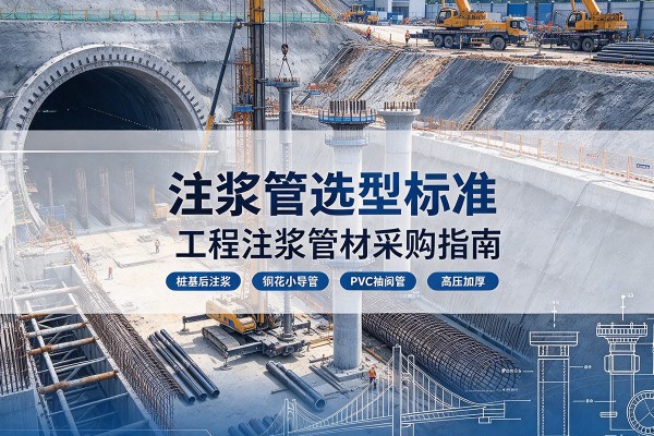 太谷注浆管选型标准