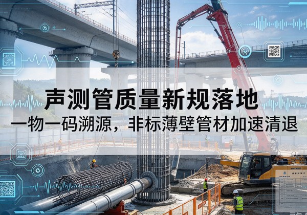 太谷声测管质量新规落地，一物一码溯源，非标薄壁管材加速清退