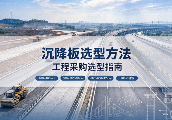 太谷沉降板选择方法