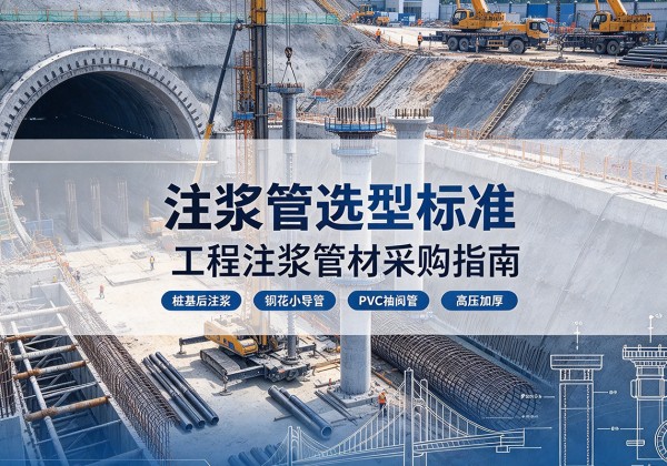 太谷注浆管选型标准